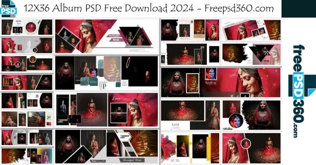 12X36 Album PSD Free Download 2024